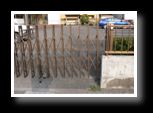 accordion gate after